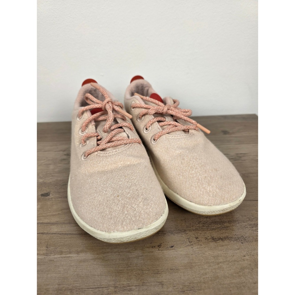 Allbirds‎ Wool Runner M10 Beige Pink Lightweight Walking Shoes Mens